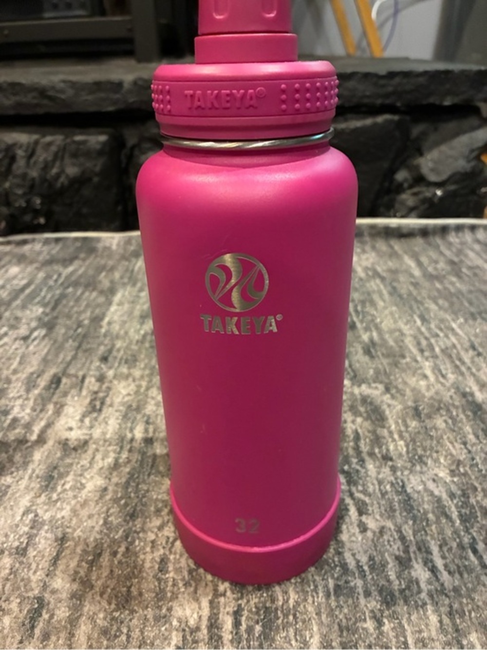 Pink Insulated Water Bottle - 32oz